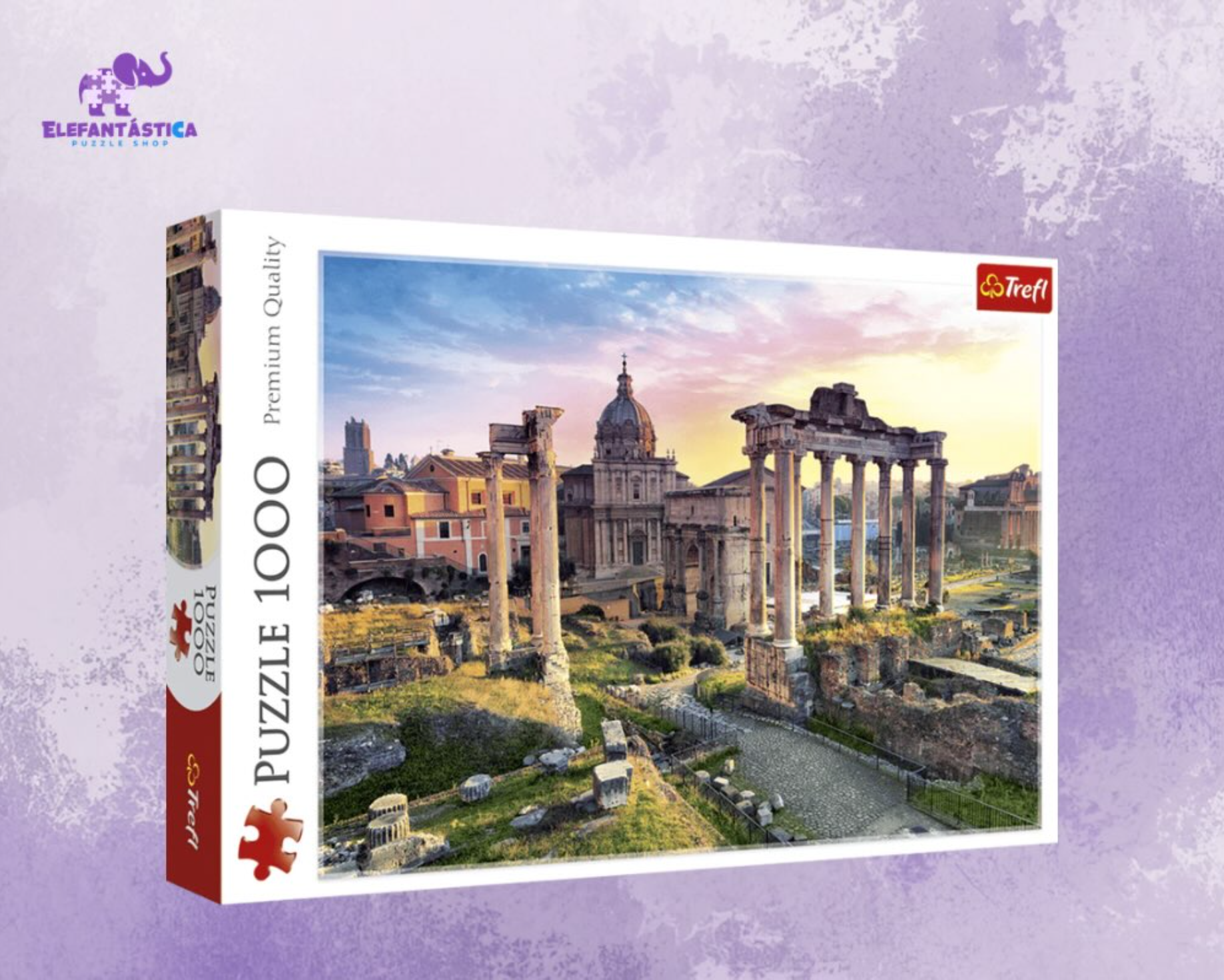Rompecabezas Trefl del Foro Romano de 1000 piezas Premium Quality